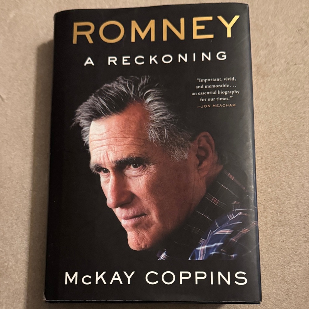 Romney: A Reckoning by - Hardcover Biography Book